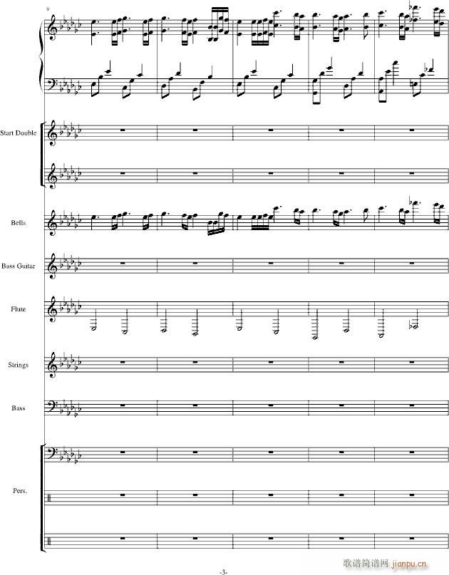 拂晓 黎明 The Dawn(钢琴谱)3