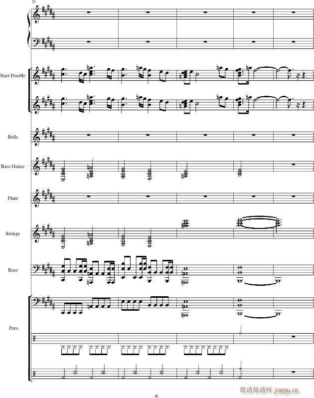 拂晓 黎明 The Dawn(钢琴谱)8