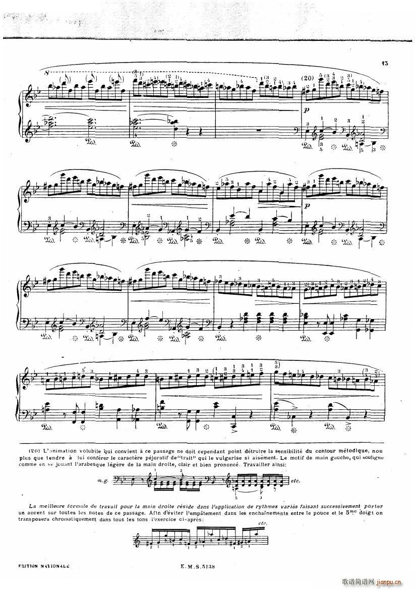 Chopin Cortot 4 Ballades(钢琴谱)13