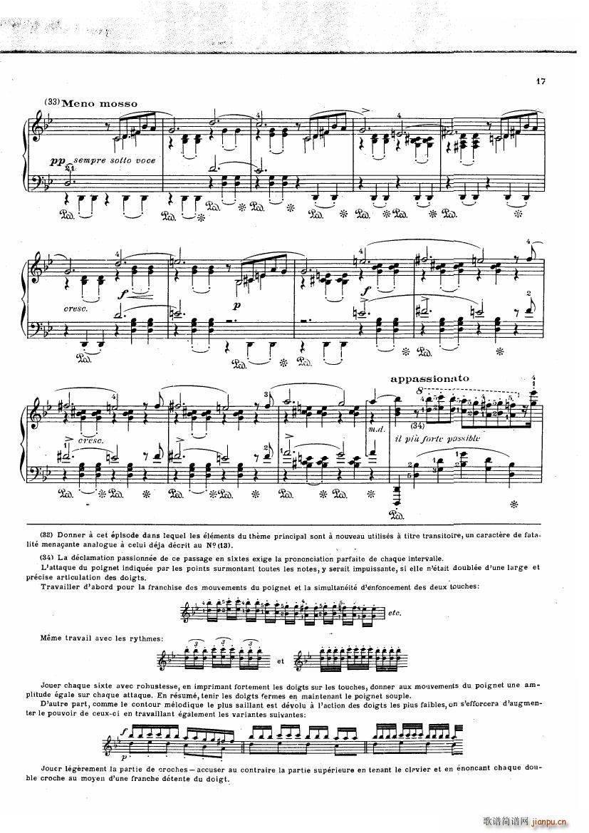 Chopin Cortot 4 Ballades(钢琴谱)17