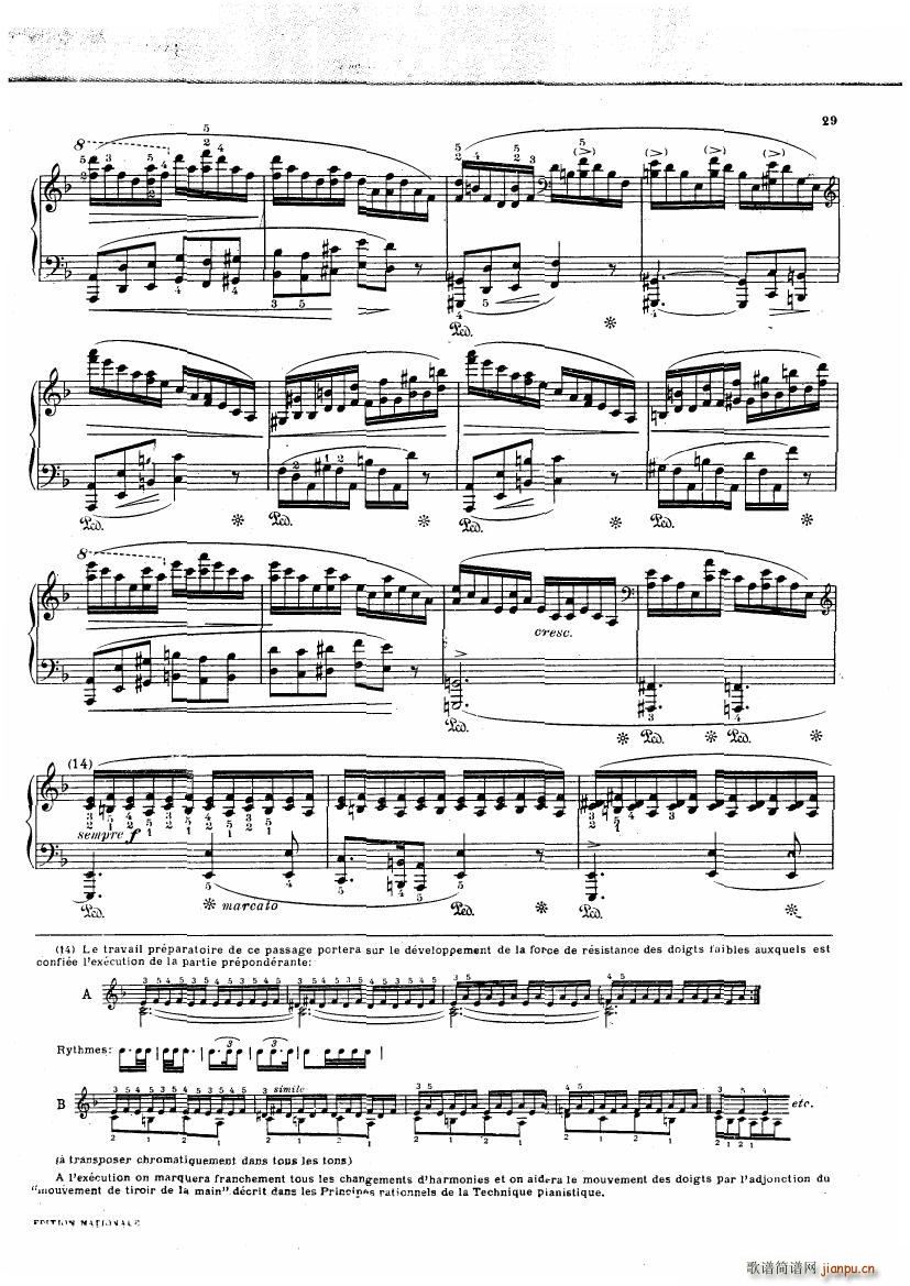 Chopin Cortot 4 Ballades(钢琴谱)29