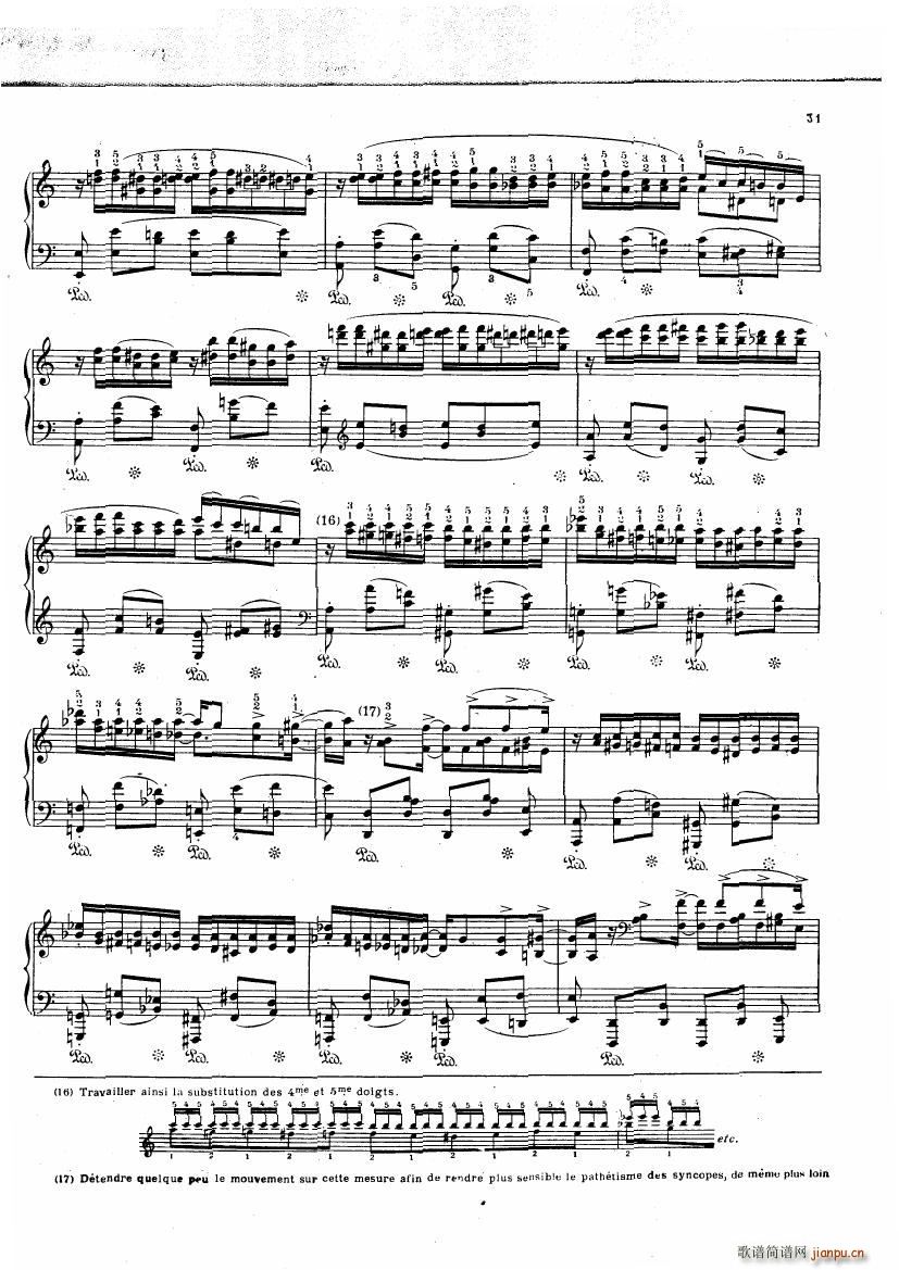 Chopin Cortot 4 Ballades(钢琴谱)31