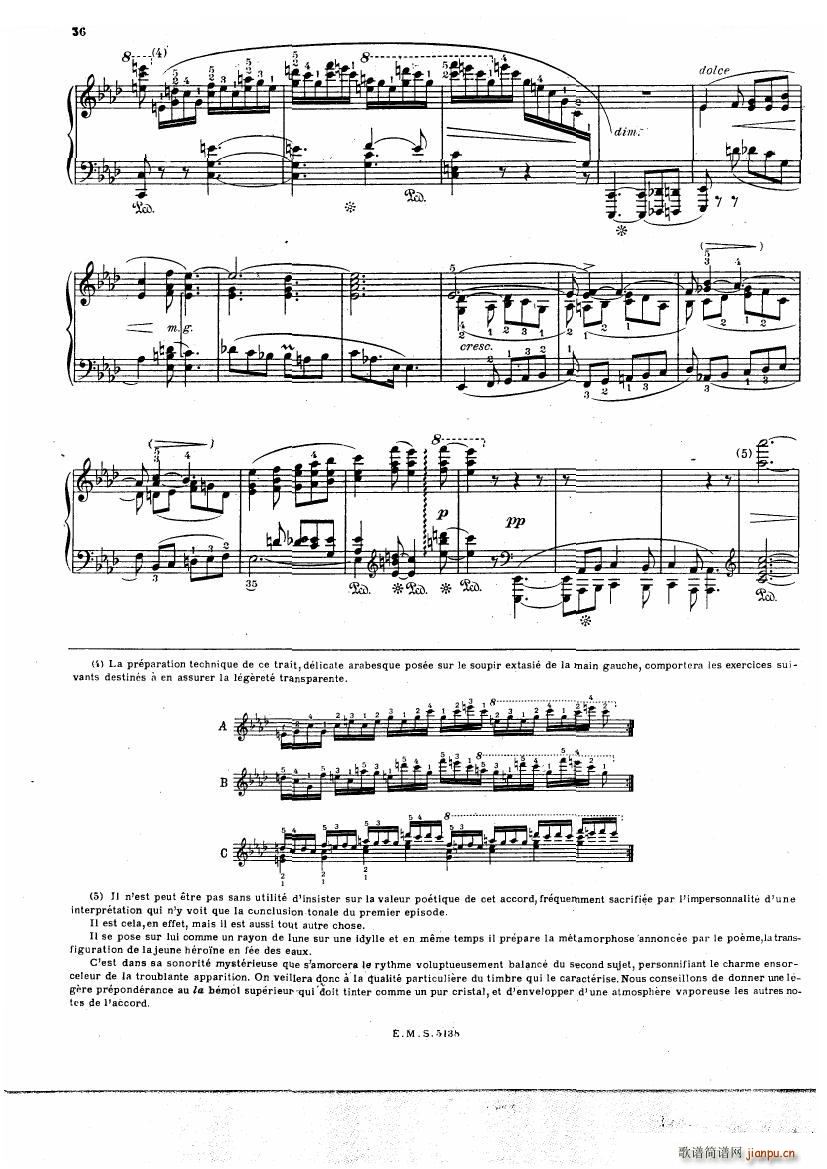Chopin Cortot 4 Ballades(钢琴谱)36