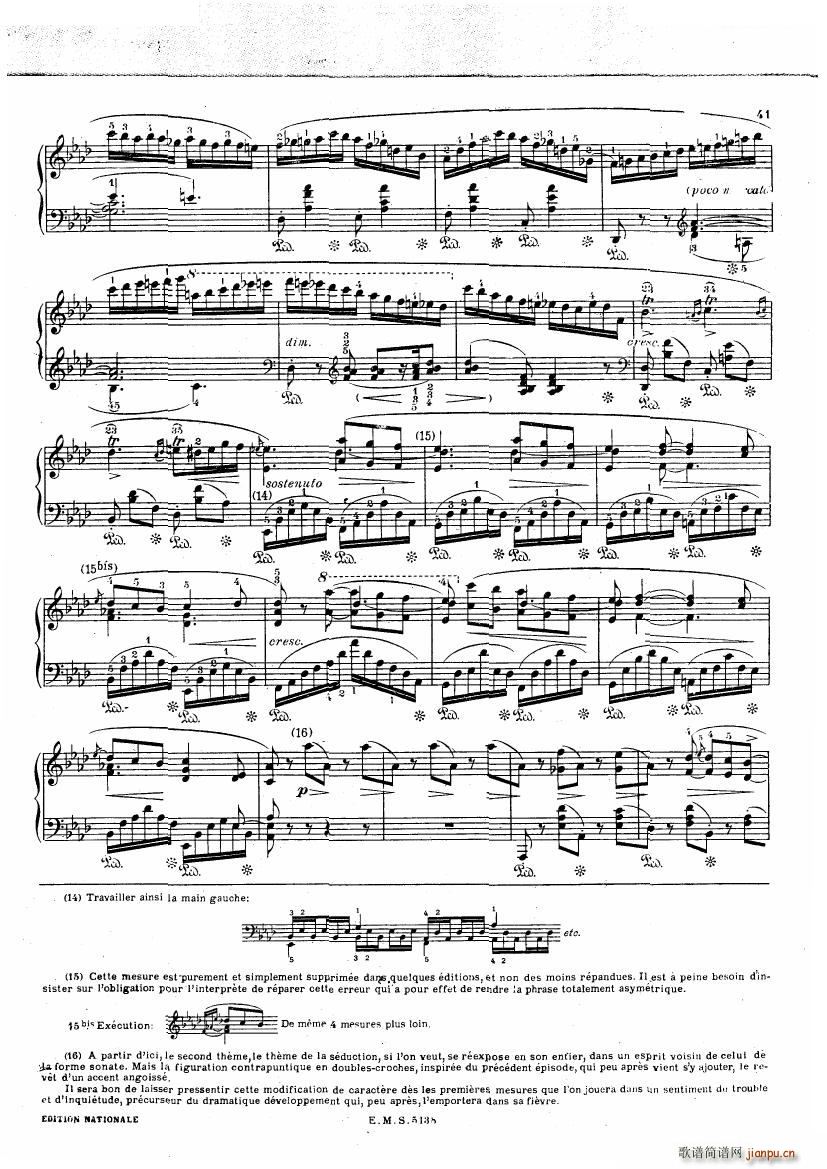 Chopin Cortot 4 Ballades(钢琴谱)41