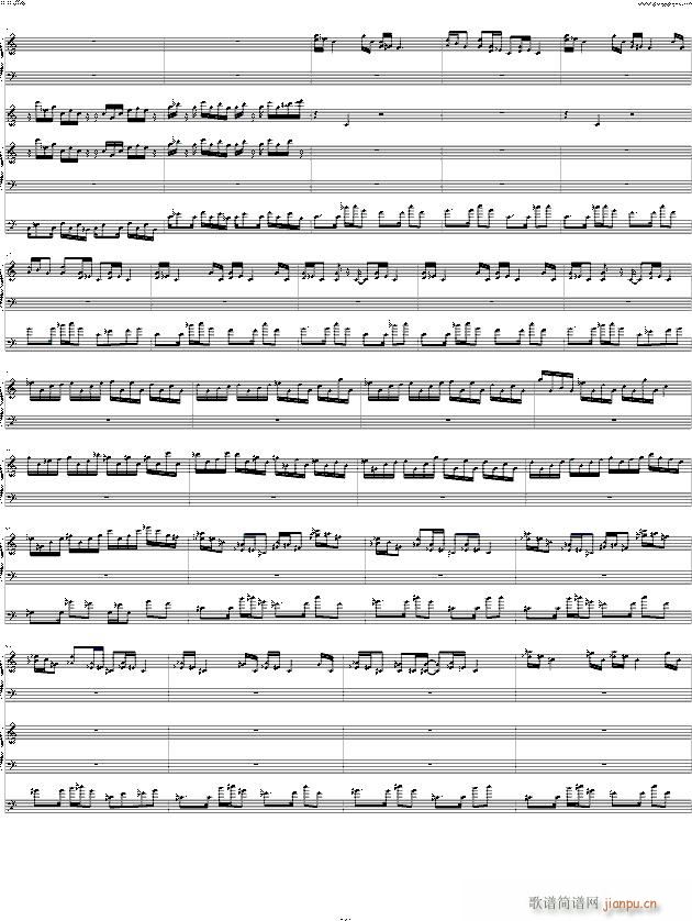 克罗地亚超级狂想曲(钢琴谱)3