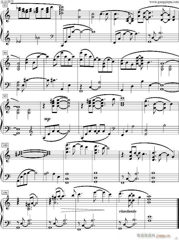 We Met Today(钢琴谱)5