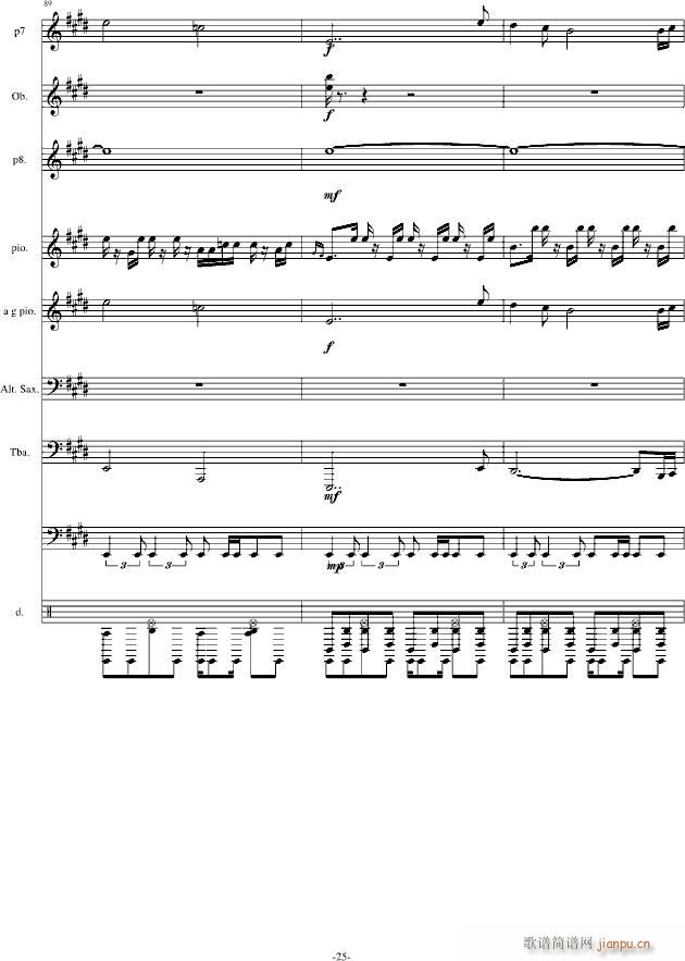 hold you still 合金弹头1 改编版(钢琴谱)25