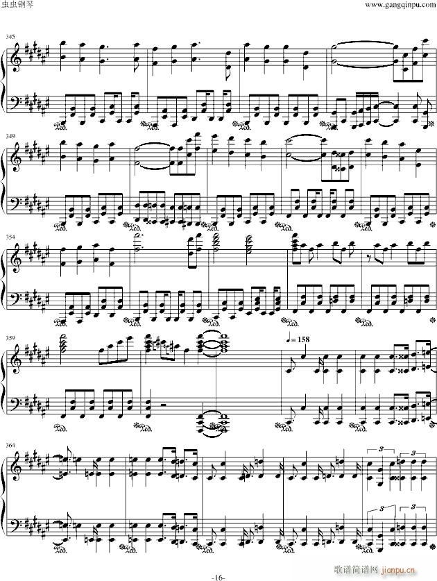 Alice in Musicland Vocaloid allstar(钢琴谱)16