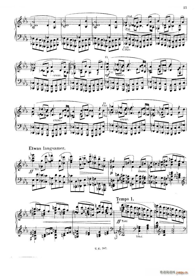 Bruckner Stradal Symphonie No 2 一(钢琴谱)11