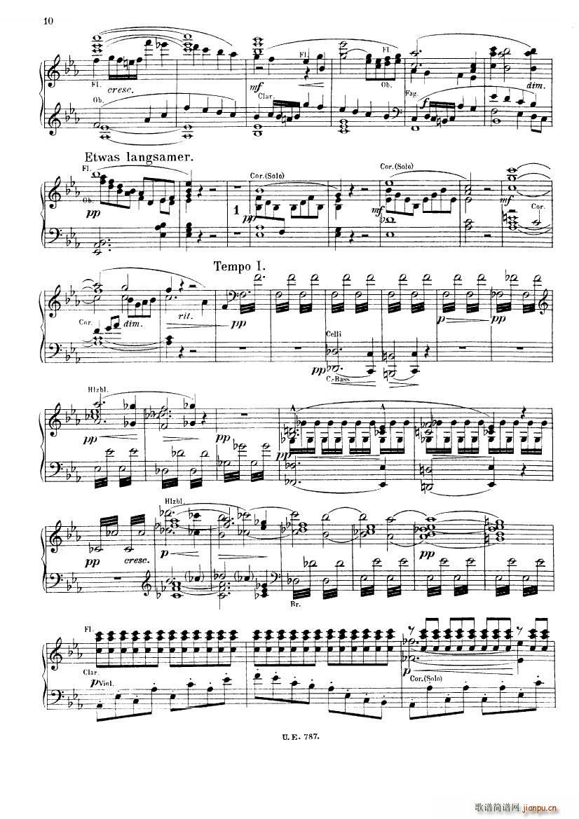 Bruckner Stradal Symphonie No 2 一(钢琴谱)9