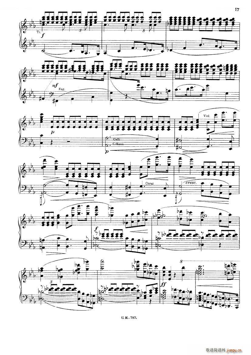 Bruckner Stradal Symphonie No 2 一(钢琴谱)16