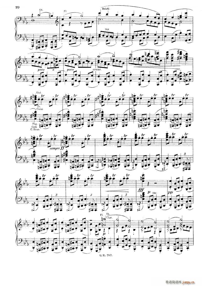 Bruckner Stradal Symphonie No 2 一(钢琴谱)19