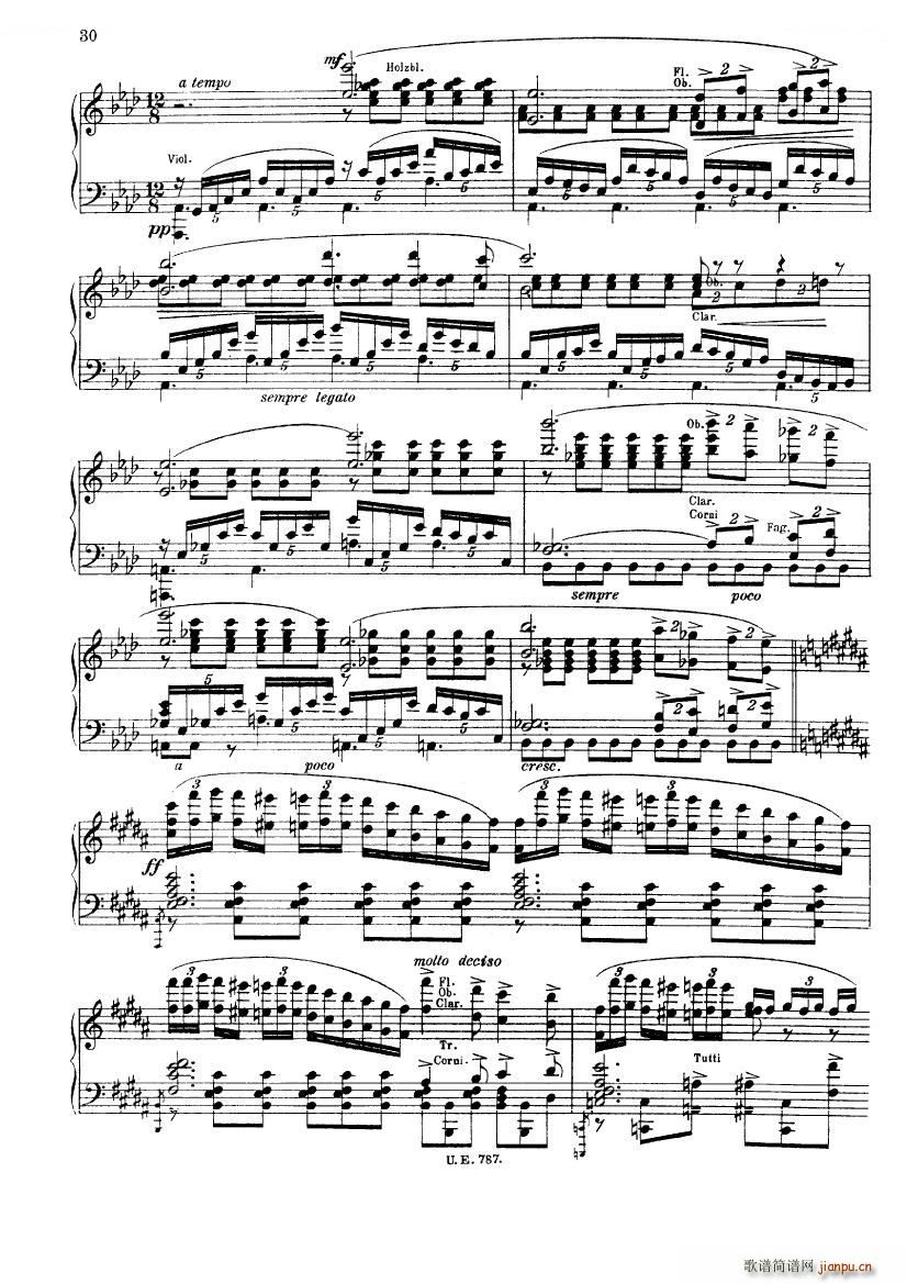 Bruckner Stradal Symphonie No 2 一(钢琴谱)28