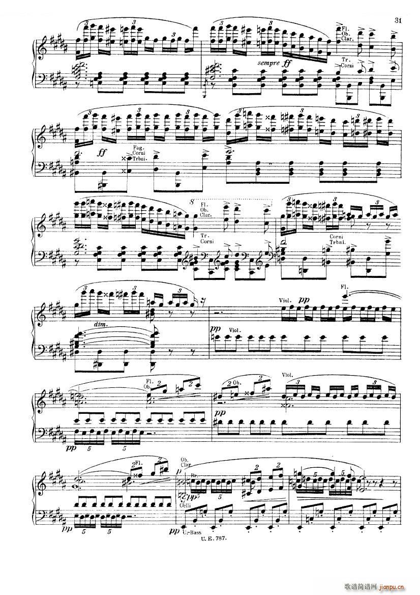 Bruckner Stradal Symphonie No 2 一(钢琴谱)29