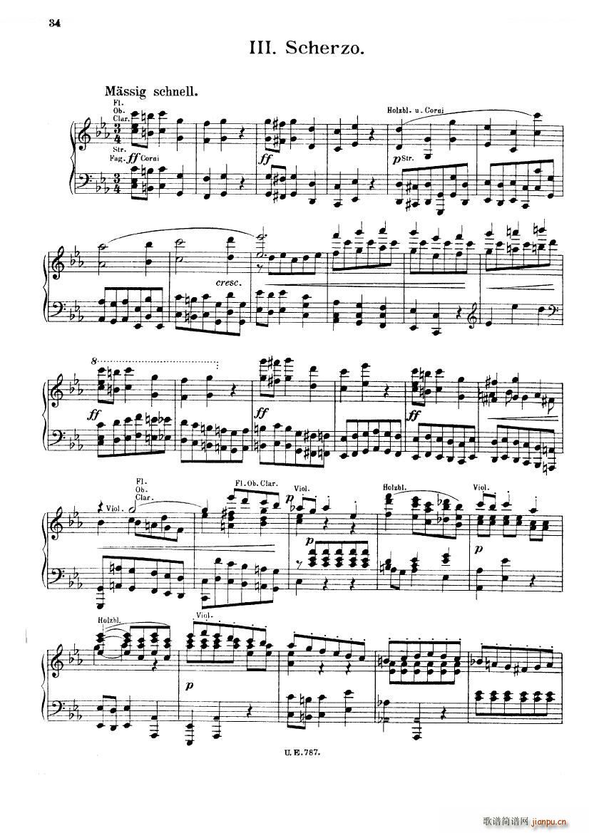 Bruckner Stradal Symphonie No 2 一(钢琴谱)32