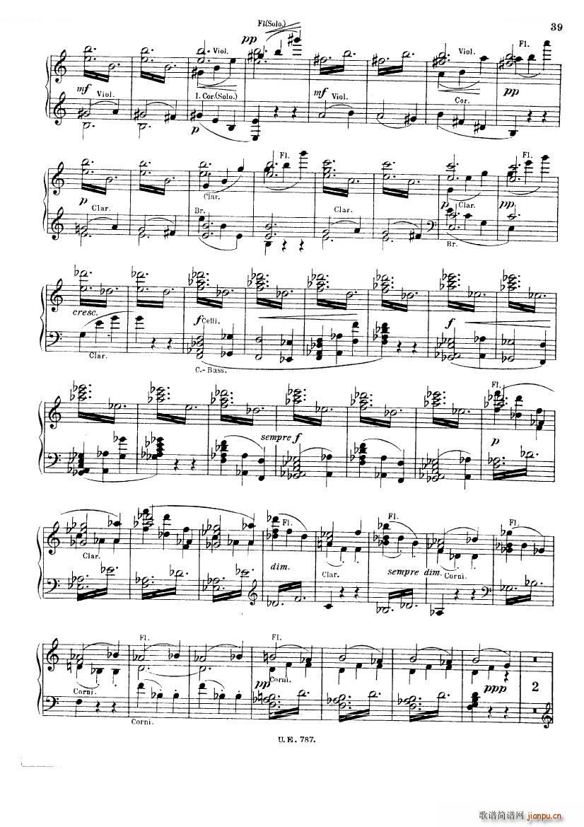 Bruckner Stradal Symphonie No 2 一(钢琴谱)37