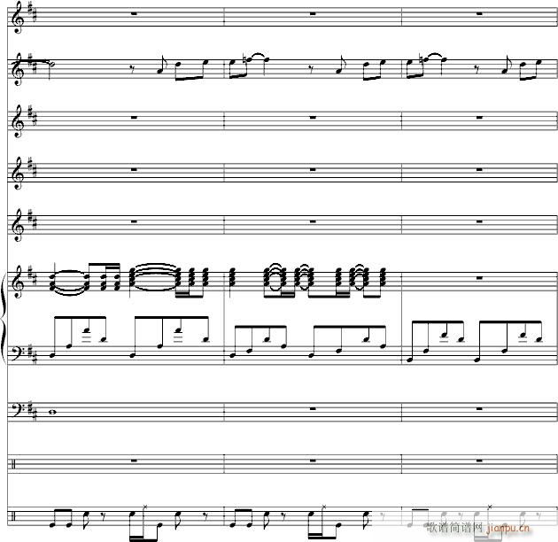 蓝色的忧伤(钢琴谱)11