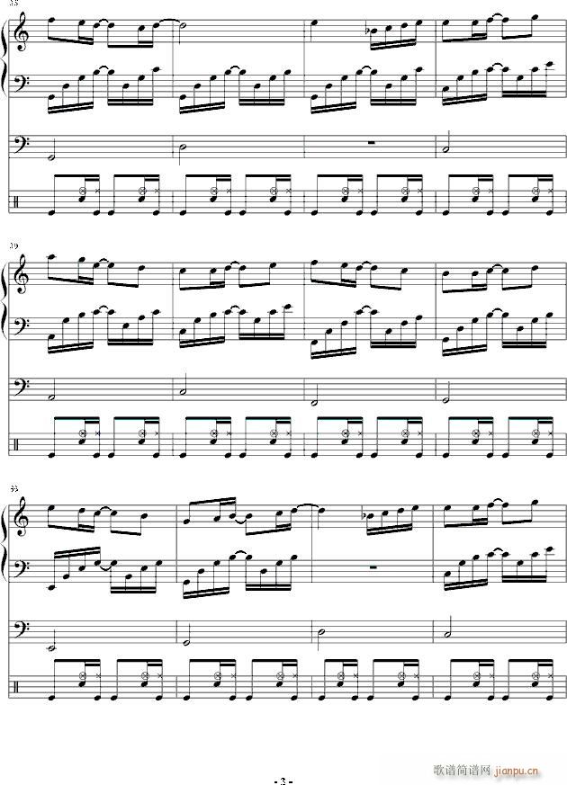 RAP(钢琴谱)3