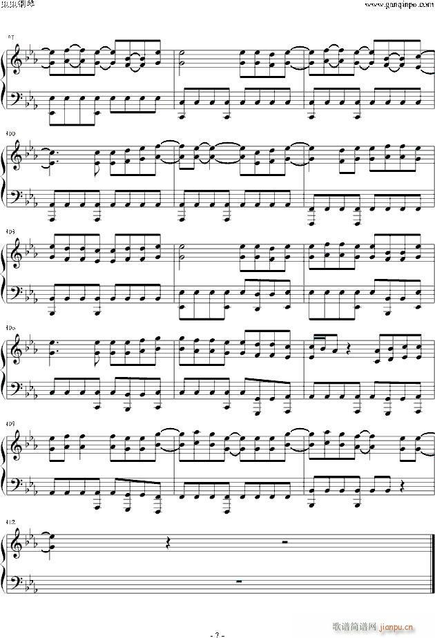 Peter Pan 彼得潘(钢琴谱)7