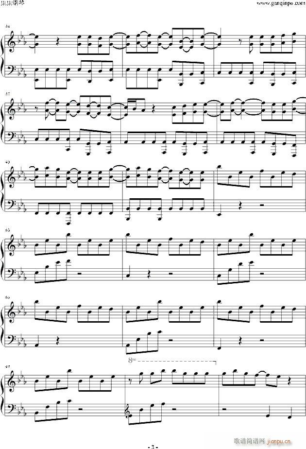 Peter Pan 彼得潘(钢琴谱)3