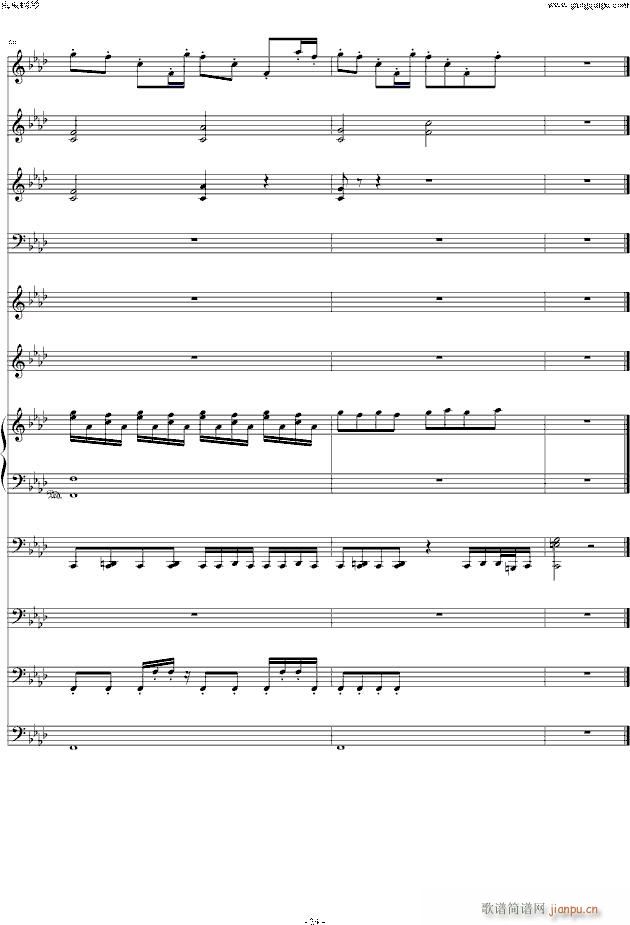 Talk That 乐队演奏(钢琴谱)24