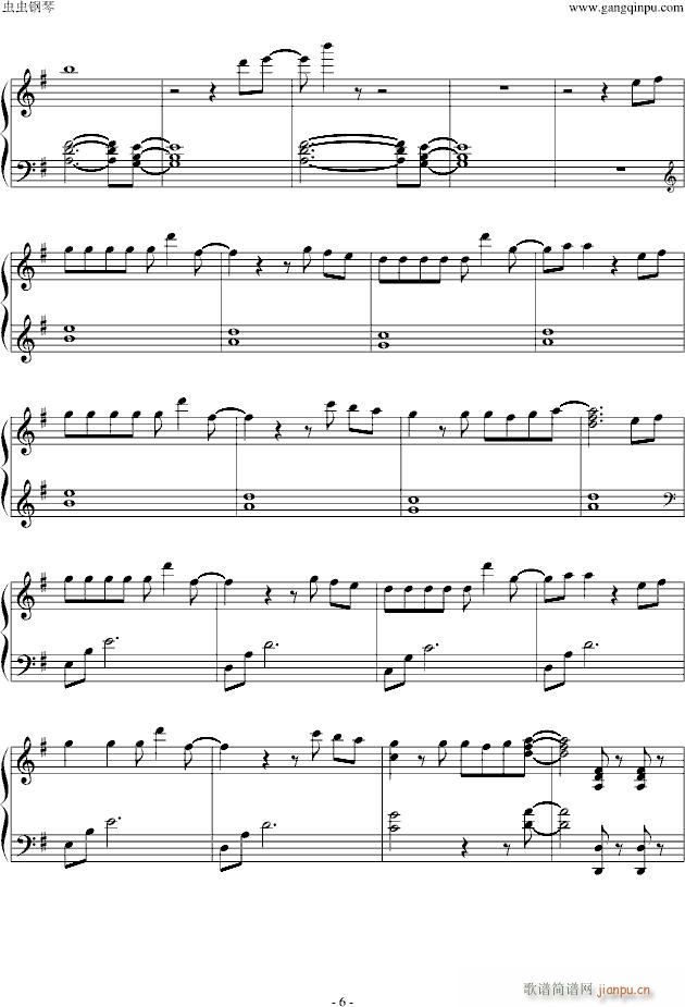 CLANNAD op メグメル 欢乐岛(钢琴谱)6