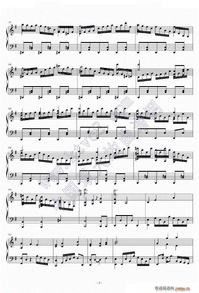 II Pianoforte 第一部分(钢琴谱)5