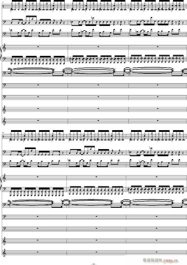 斯坦伯格 Cross Sky(钢琴谱)10