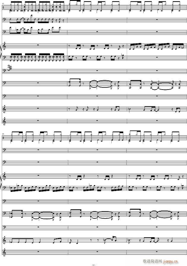 斯坦伯格 Cross Sky(钢琴谱)11