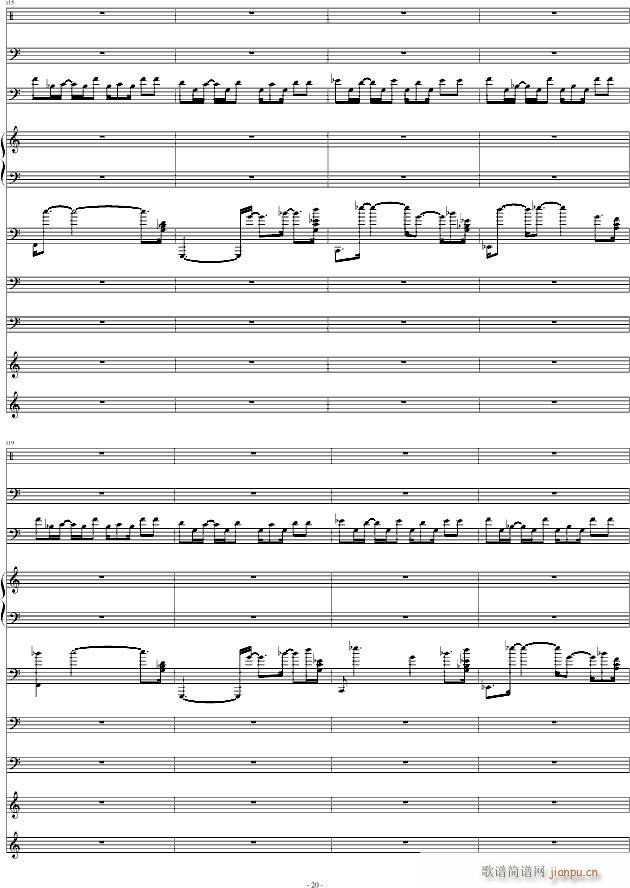 斯坦伯格 Cross Sky(钢琴谱)20