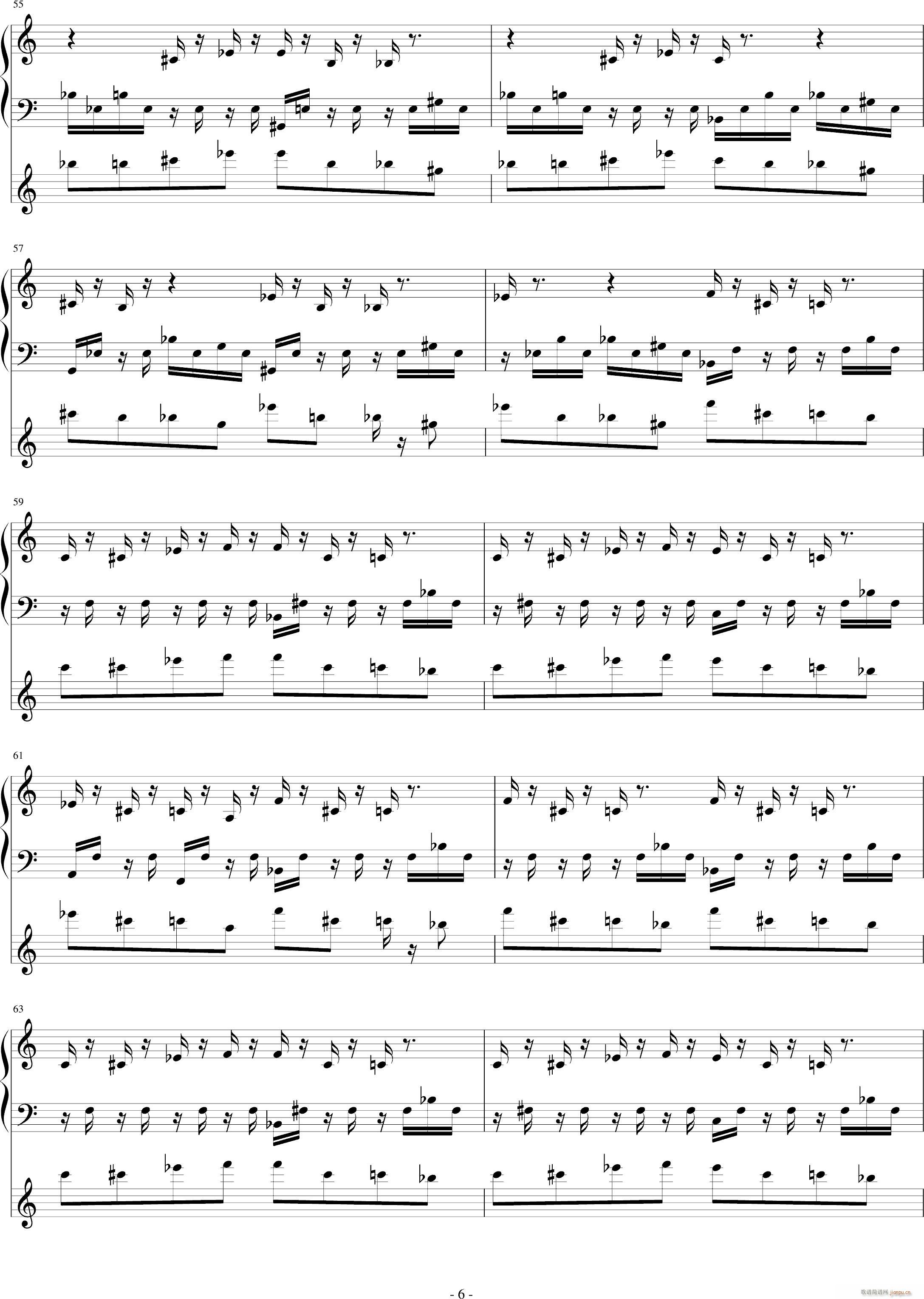 悲怆2012(钢琴谱)6