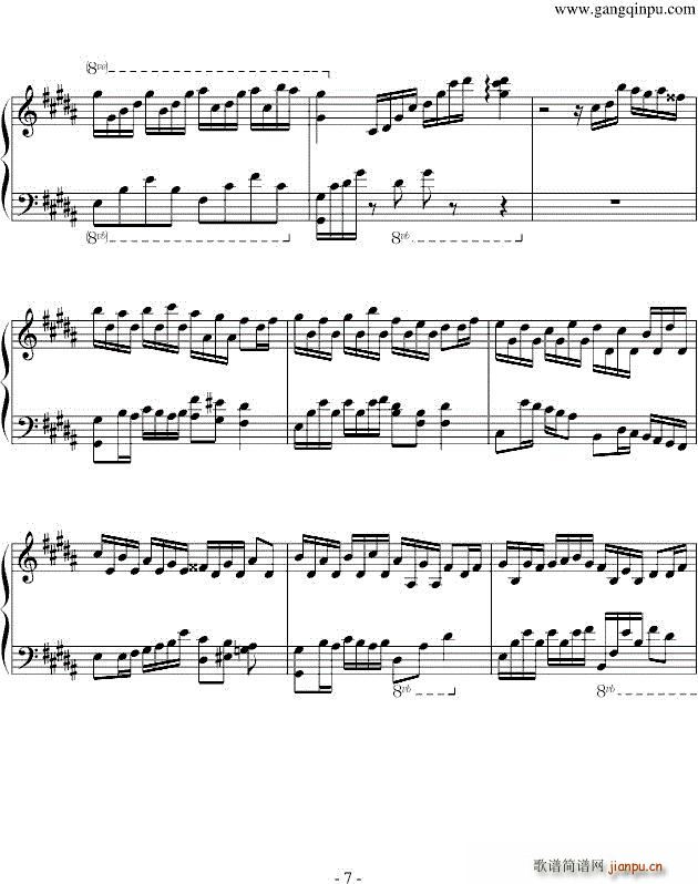 flower dance Okawari(钢琴谱)7