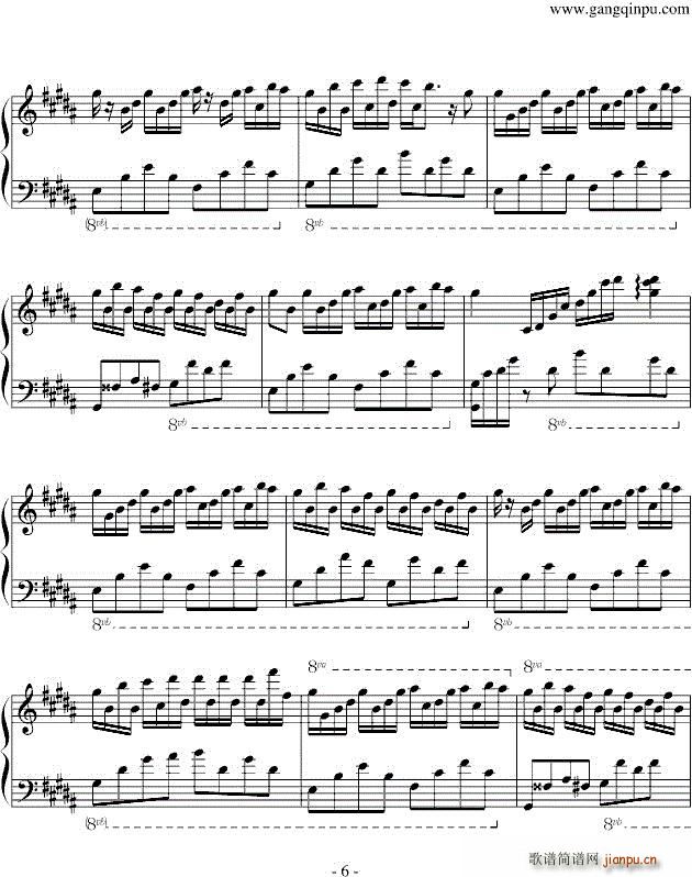 flower dance Okawari(钢琴谱)6