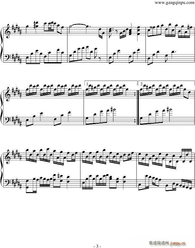 flower dance Okawari(钢琴谱)3