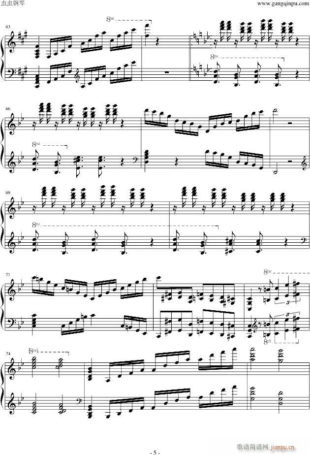 教父 The Godfather(钢琴谱)5