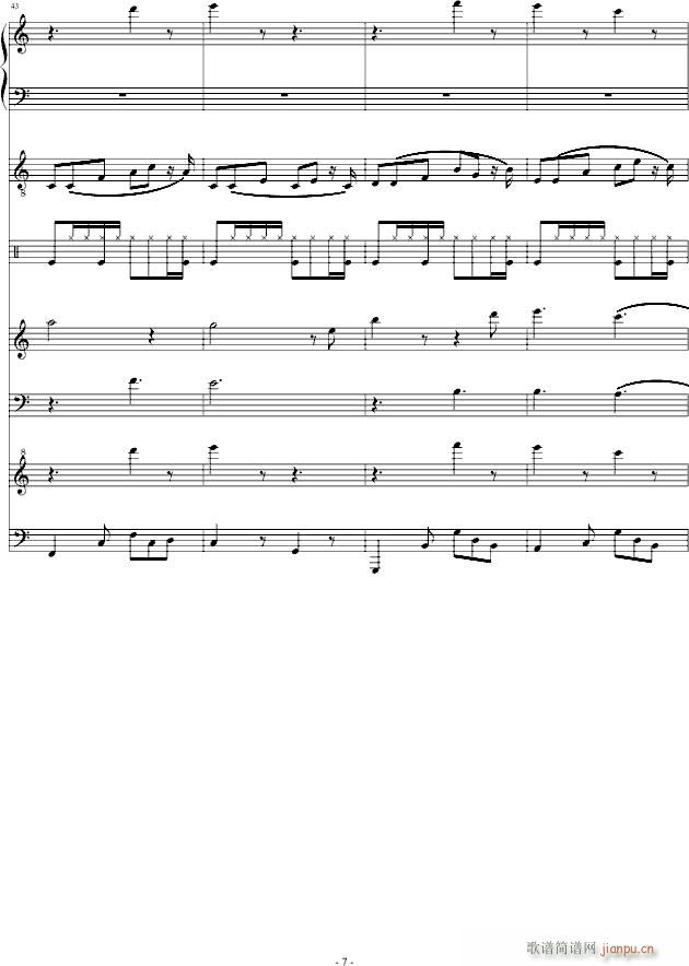 A moment of childish valse(钢琴谱)7