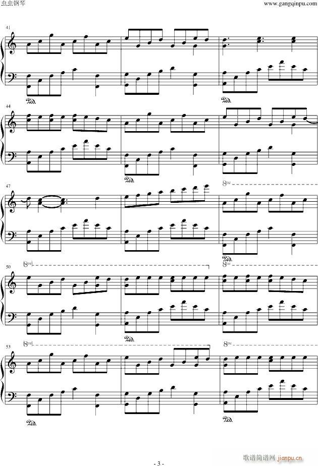 Expecting(钢琴谱)3