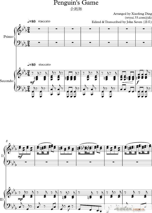 Penguin s Game(钢琴谱)1