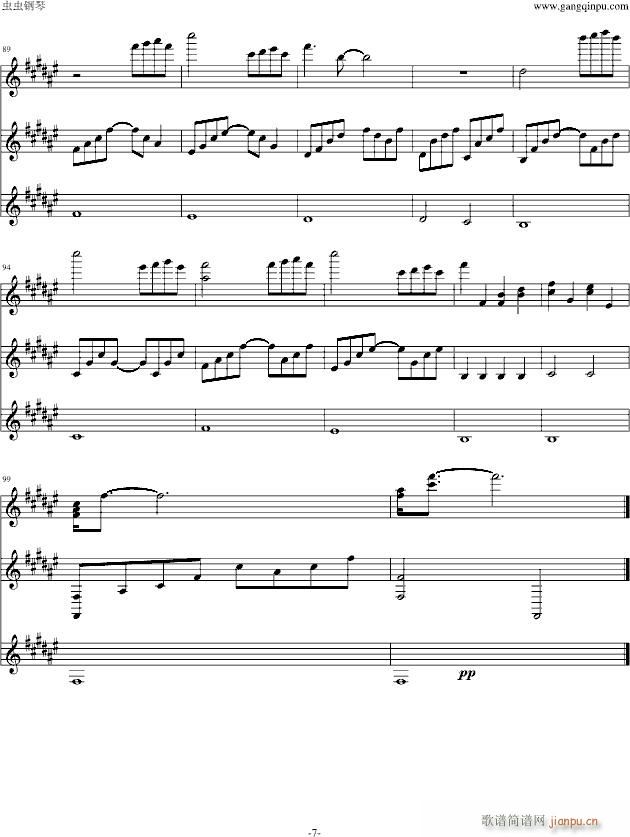 Sundial Dreams 完美版(钢琴谱)7