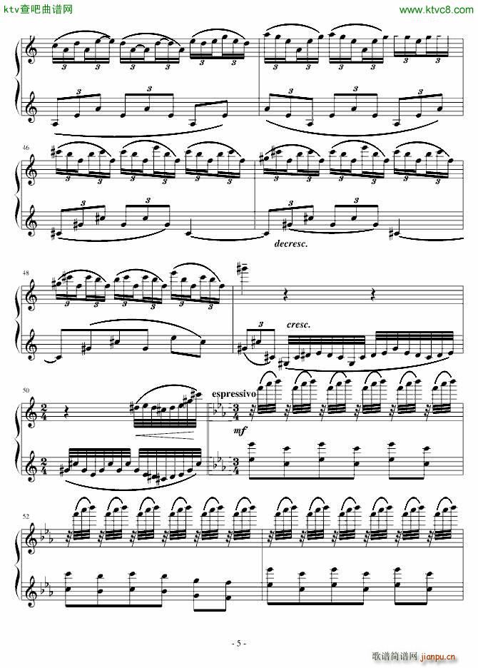 风吹絮(钢琴谱)5