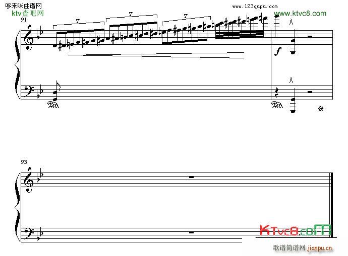 THE PINK PANTHER 动漫影视(钢琴谱)7