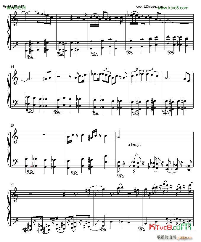 THE PINK PANTHER 动漫影视(钢琴谱)5