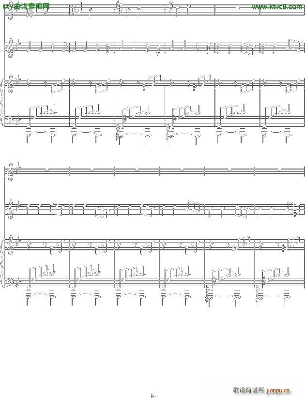 七八之间 Bb调(钢琴谱)1