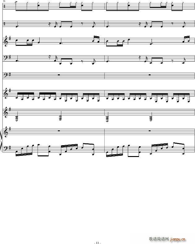 了解(钢琴谱)11
