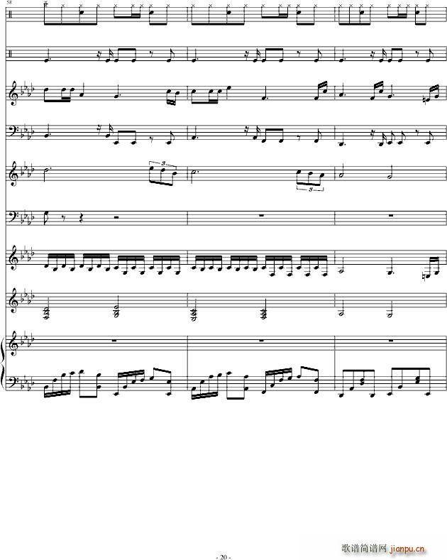 了解(钢琴谱)20