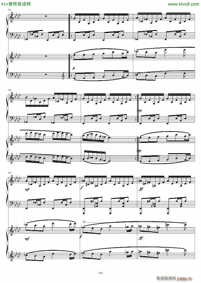 Story of Koran 雙鋼琴(钢琴谱)36