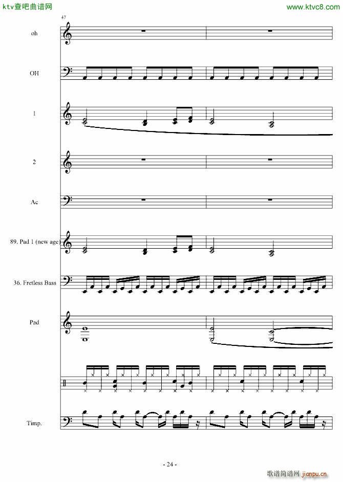 虚张声势 CirahNitex 钢琴叫兽(钢琴谱)24