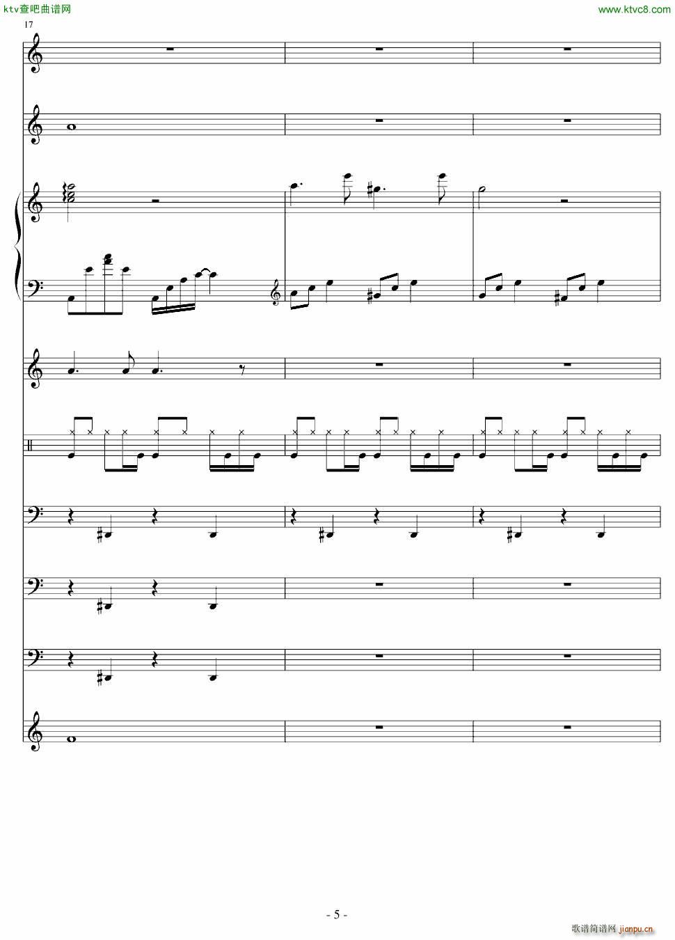 Cheerful Tuesday(钢琴谱)5