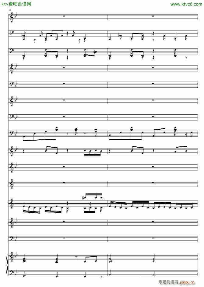 R B蛋糕(钢琴谱)5