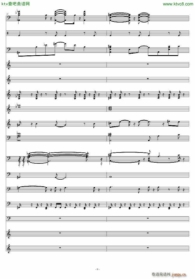 超级新娘主题歌(钢琴谱)9